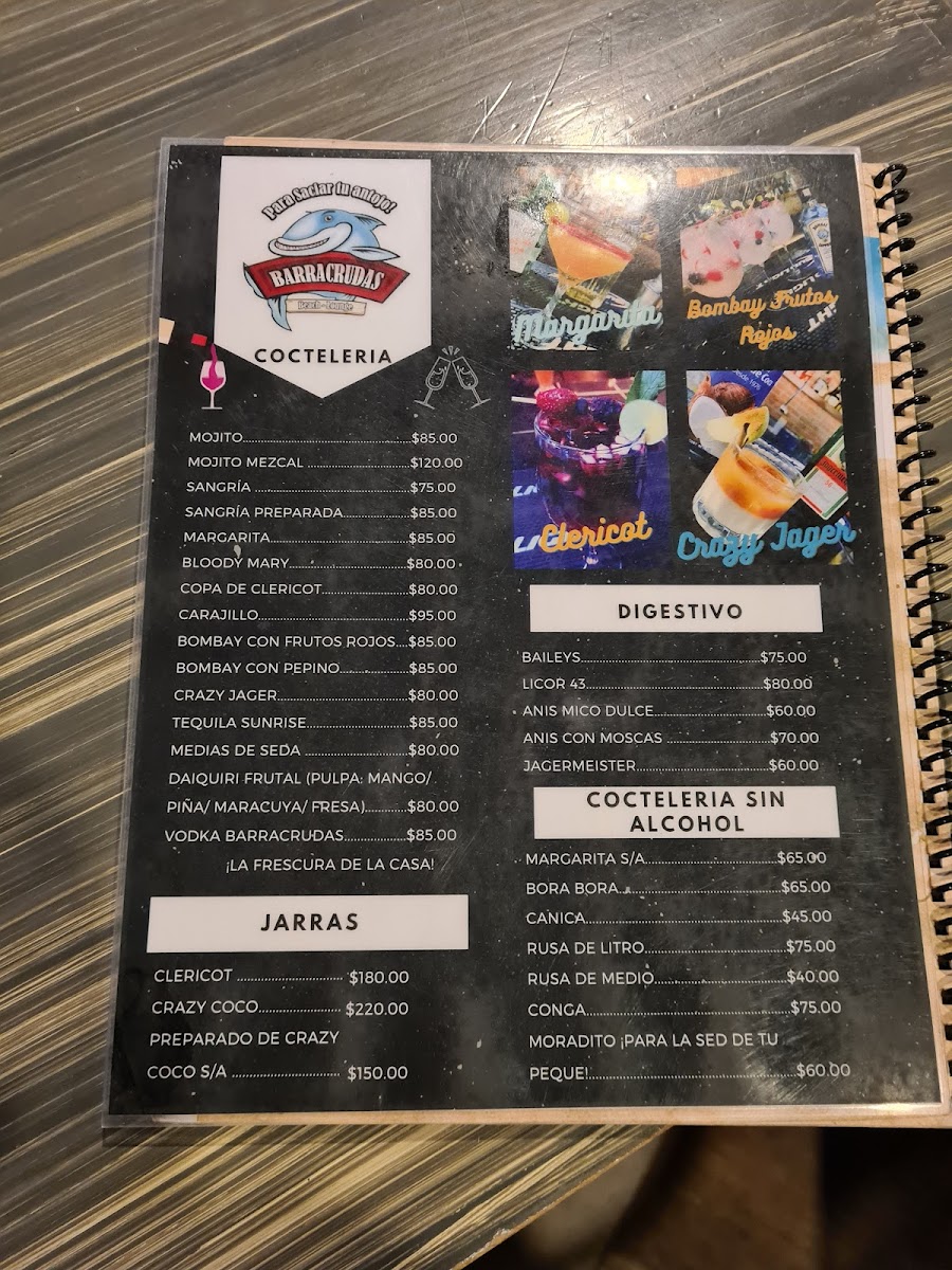 Menu Barracrudas-2